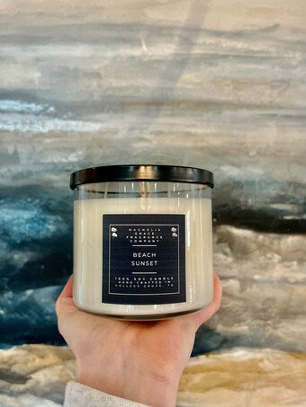 Beach Sunset 3-Wick Soy Candle